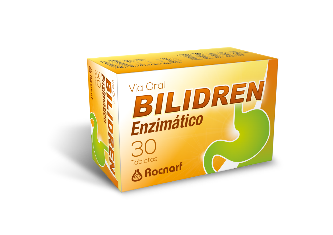 Bilidren Enzimático, Ácido dehidrocólico + Pancreatina + Simeticona